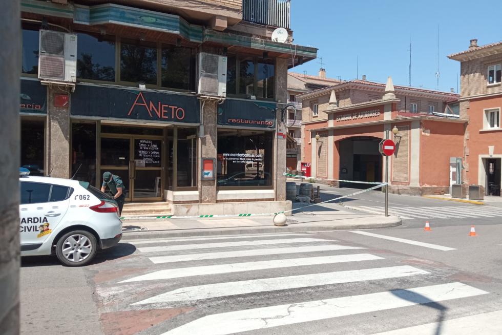 Edificio lugar del accidente
