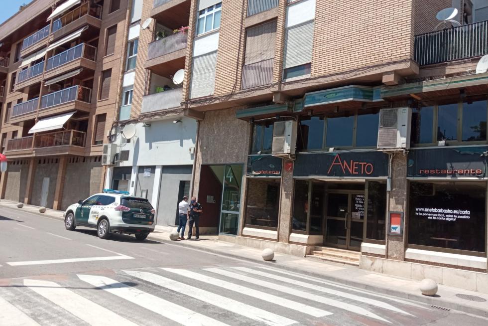 Edificio lugar del accidente