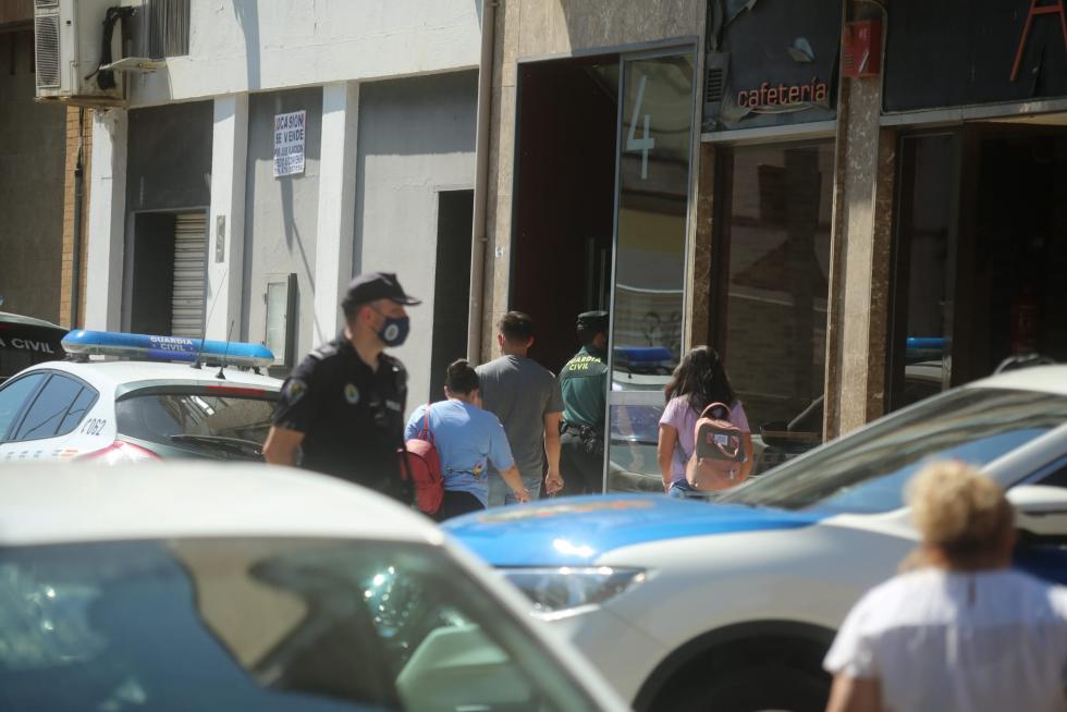 Edificio del lugar del caso de violencia de género.