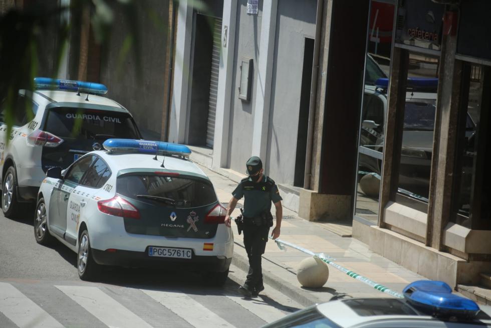 Edificio del lugar del caso de violencia de género.