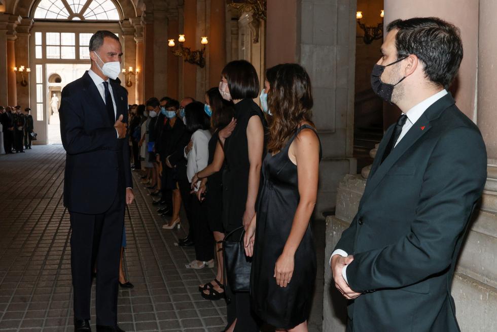 acto de Estado cargado de emoción que ha combinado el homenaje a las víctimas de la covid