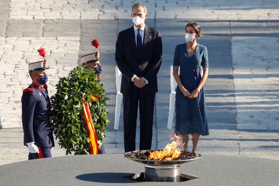 acto de Estado cargado de emoción que ha combinado el homenaje a las víctimas de la covid