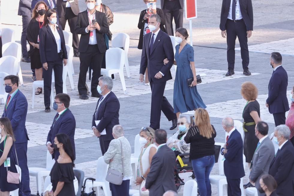 acto de Estado cargado de emoción que ha combinado el homenaje a las víctimas de la covid
