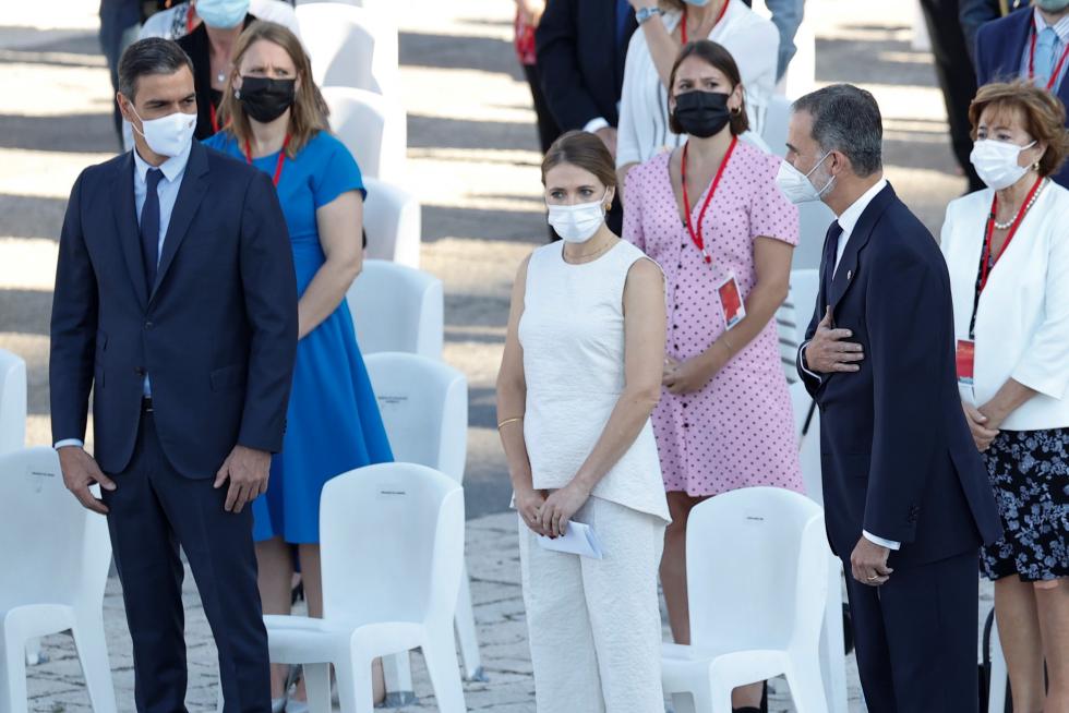 acto de Estado cargado de emoción que ha combinado el homenaje a las víctimas de la covid