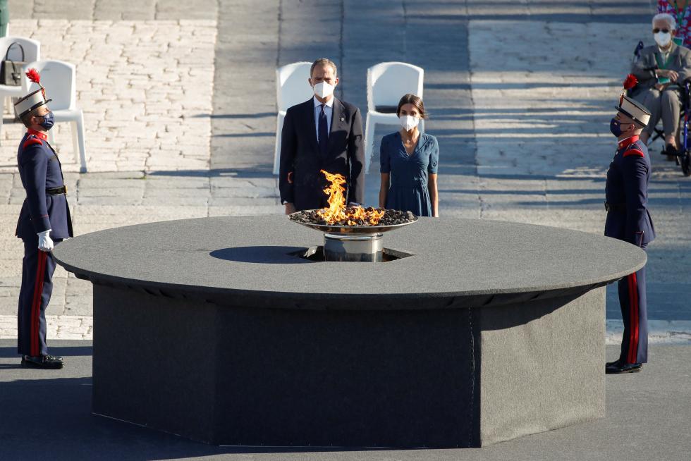 acto de Estado cargado de emoción que ha combinado el homenaje a las víctimas de la covid