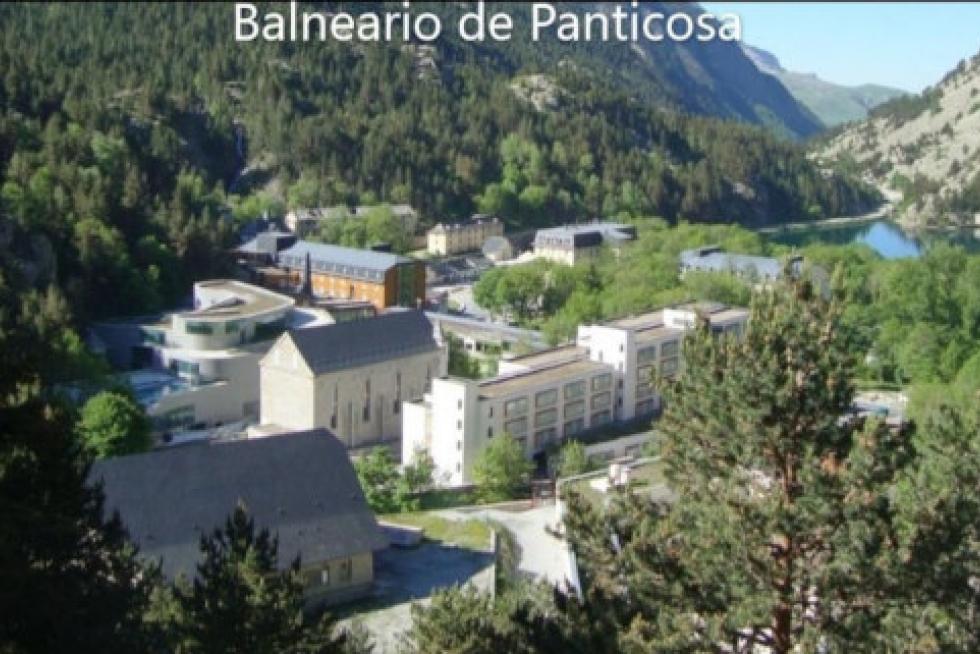 Complejo turístico Panticosa Resort en el Balneario de Panticosa.