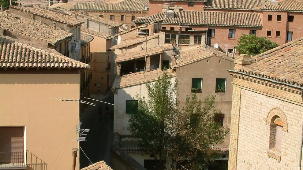 Vista del casco antiguo de Huesca