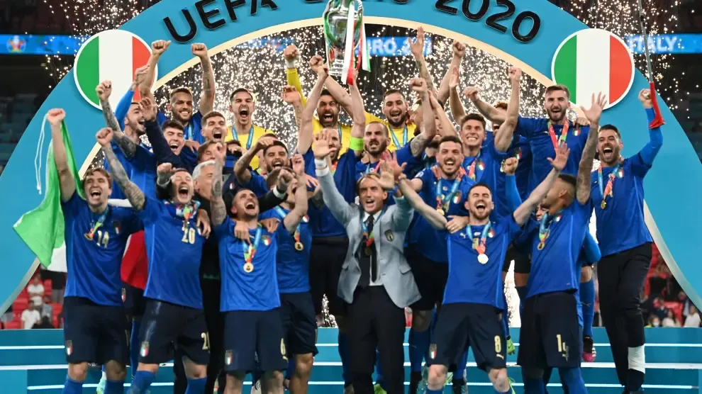 Italia conquistó su segunda Eurocopa en Wembley.