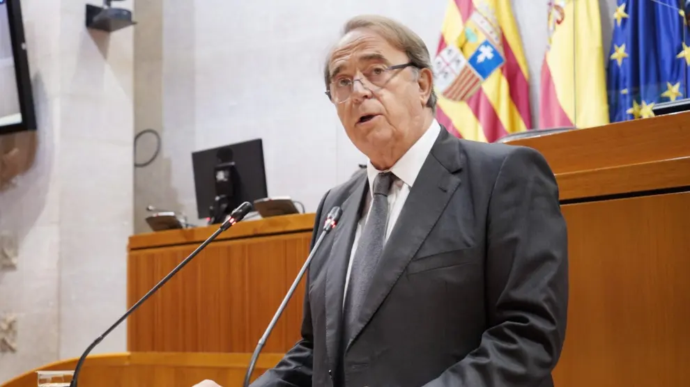 El consejero de Hacienda del Gobierno de Aragón