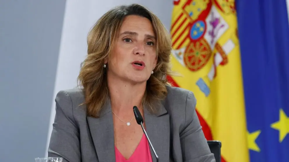 La vicepresidenta tercera y ministra para la Transición Ecológica y el Reto Demográfico, Teresa Ribera.