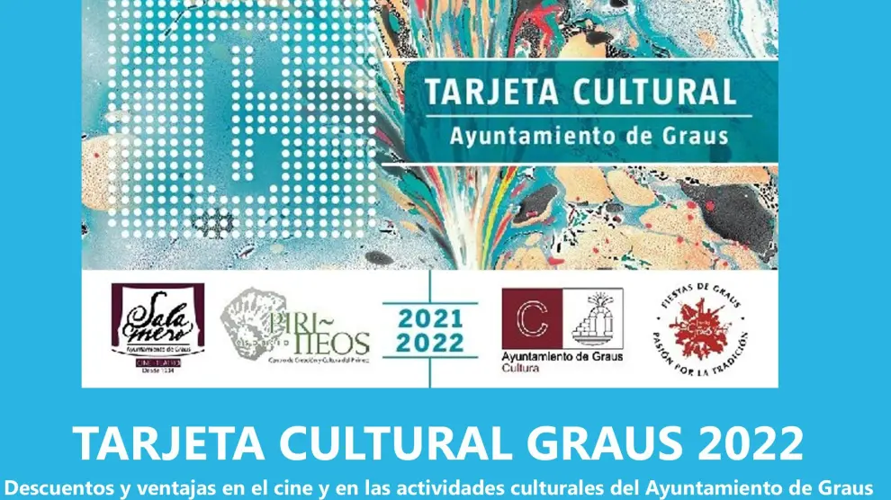 Tarjeta Cultural del Ayuntamiento de Graus.