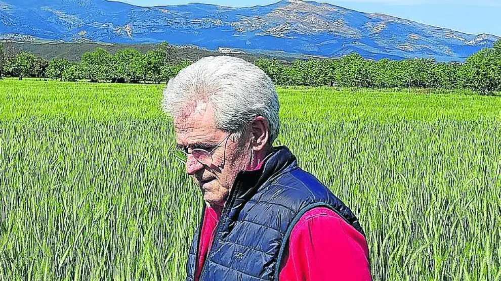 El presidente de la Cámara Agraria Provincial de Huesca, Jesús Escario.