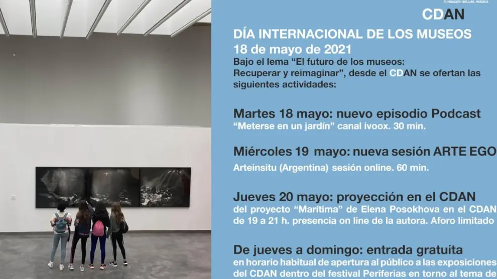 Actividades para el Día Internacional de los Museos en el CDAN