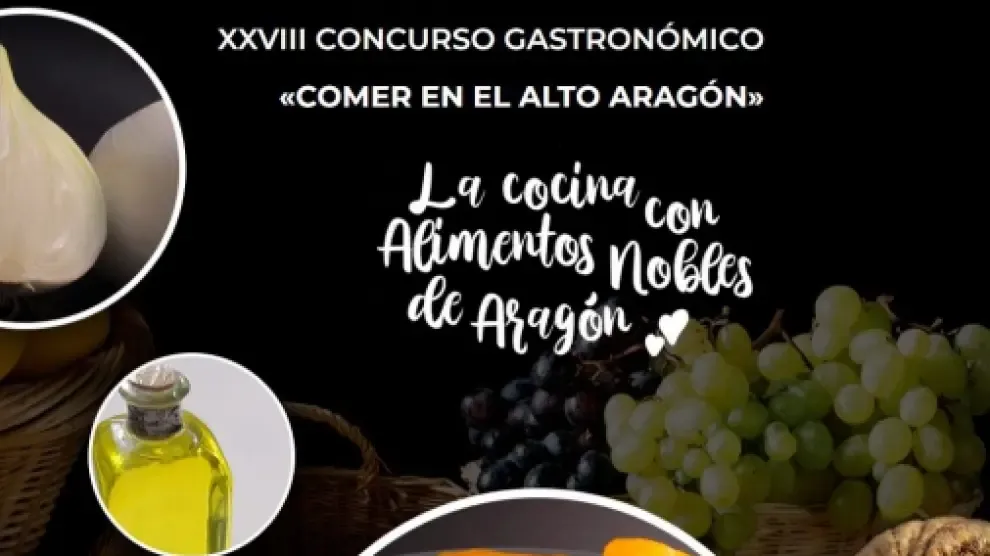 "La Cocina con Alimentos Nobles de Aragón" es la temática elegida en el concurso de 2022.