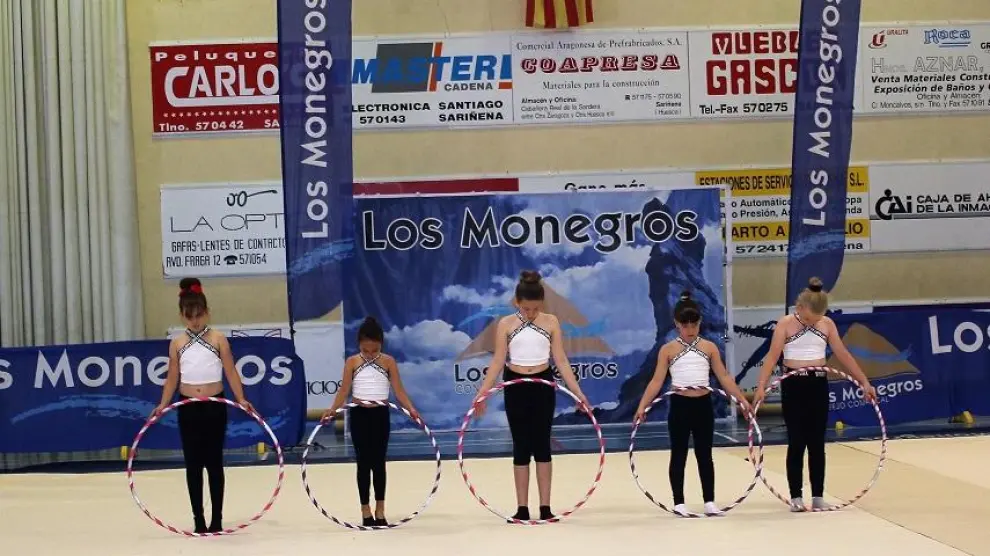 Encuentro comarcal de Gimnasia Rítmica y Dance Kids de Los Monegros.