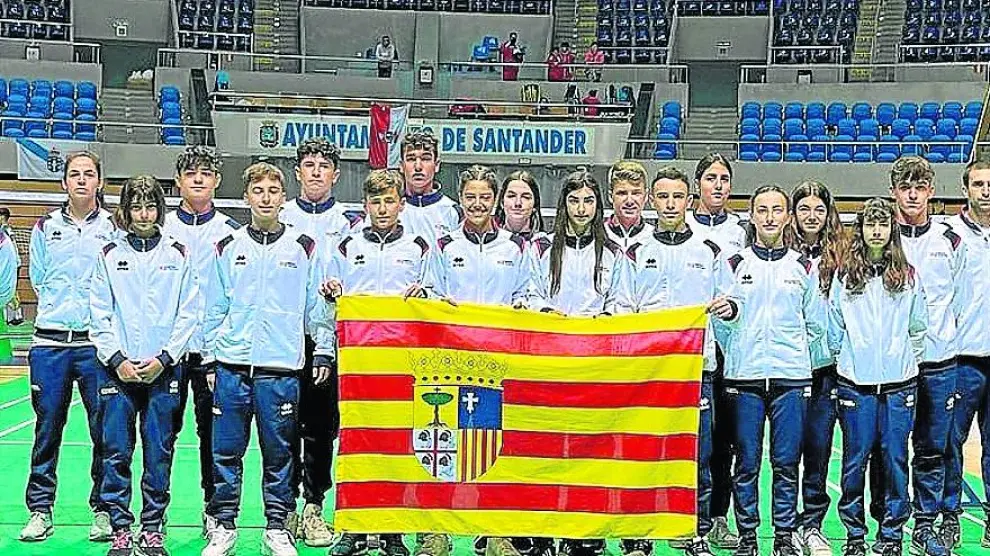 Equipos aragoneses en el Campeonato de España de Santander.