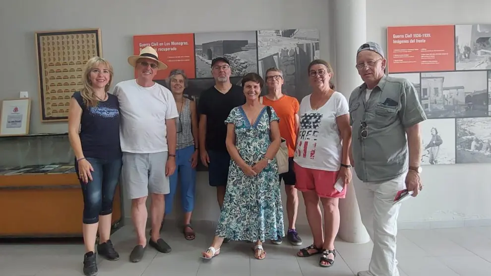 Olga Brosed con los periodistas alemanes y personal de la Oficina de Turismo de España en Frankfurt.
