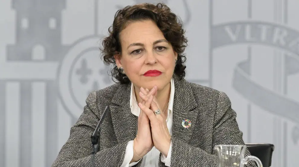 Magdalena Valerio durante su etapa en el Gobierno.