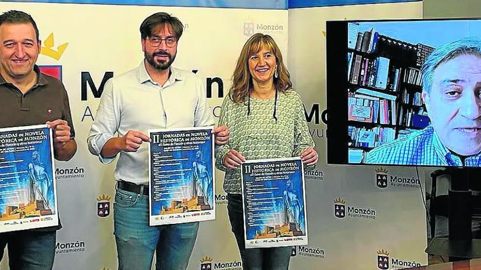 Álvaro Palau, Miguel Hernández, Olga Asensio y José Luis Corral, por video, presentaron las jornadas.