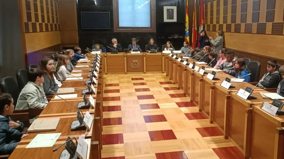 Constitución del nuevo Consejo de las Niñas y los Niños en Huesca