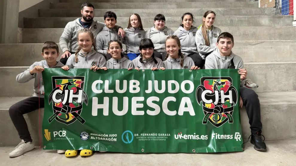 Representación del Club Judo Huesca en Tortosa