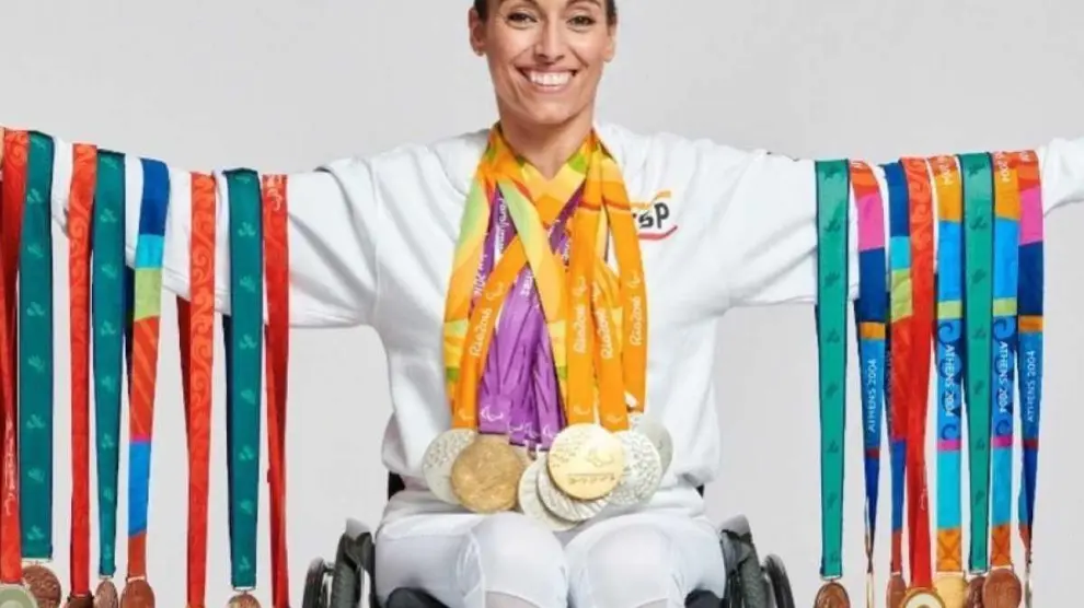 La aragonesa Teresa Perales es una de las deportistas paralímpicas más laureadas.