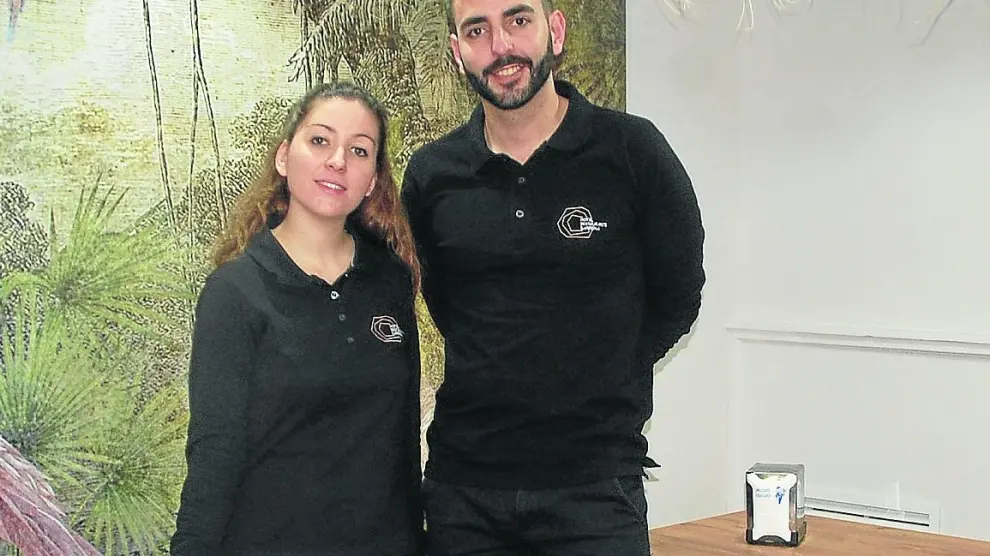 María Pilar Escanero y David Martínez han apostado por emprender.
