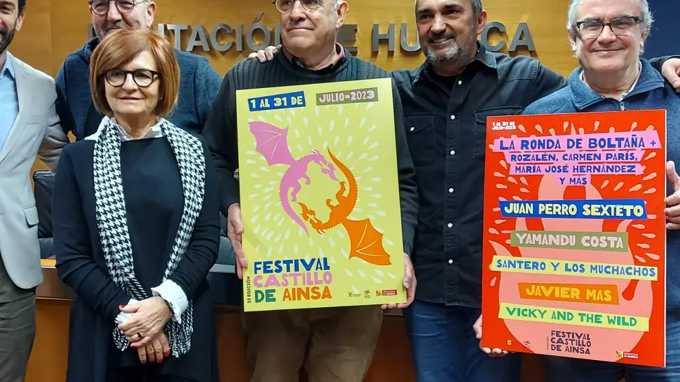Imagen de la presentación del festival en Huesca.