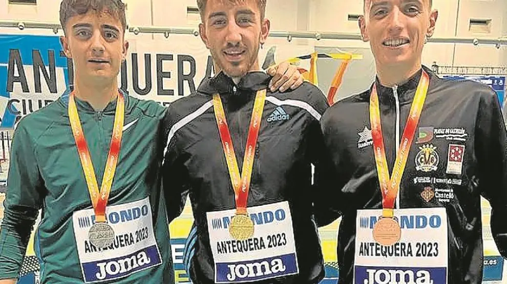 Oriach, Maijó y Martínez, podio del 3000 en Antequera.