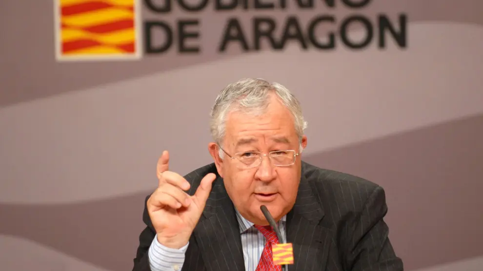 José Ángel Biel, que este miércoles ha sido suspendido del PAR, cuando era vicepresidente de la DGA.