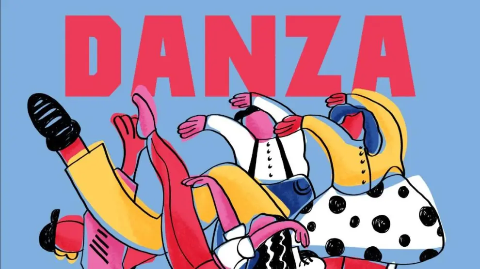 Cartel del Día de la Danza en Barbastro