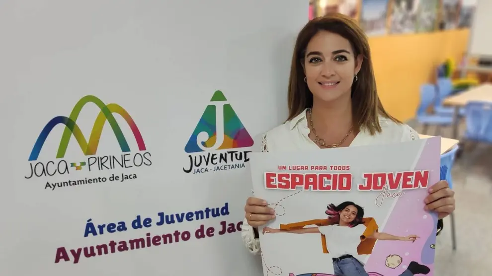 Marta Moreno, concejal de Educación, Juventud y Bienestar Social del Ayuntamiento de Jaca.
