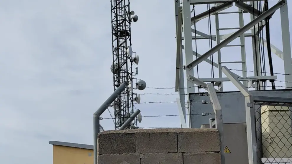 Antena ubicada en El Tormillo.