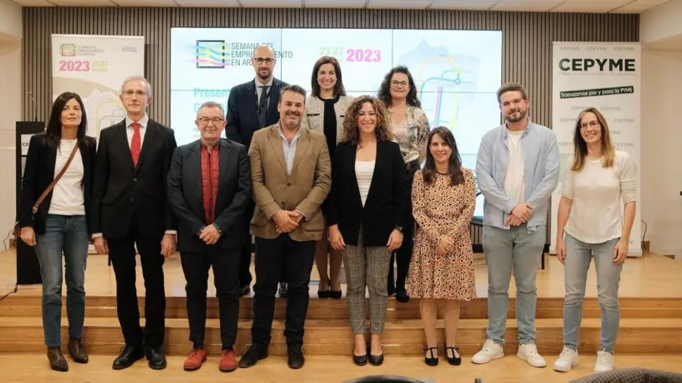 Presentación del Informe GEM 2023 en Zaragoza.