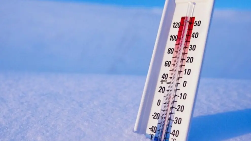 El año cominenza con bajas temperaturas en toda la provincia registrando Sabiñánigo -5,7