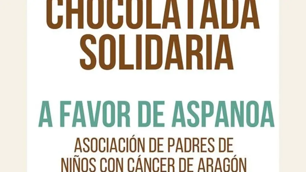 La peña Enta Debán de Jaca organiza una chocolatada a favor de Aspanoa