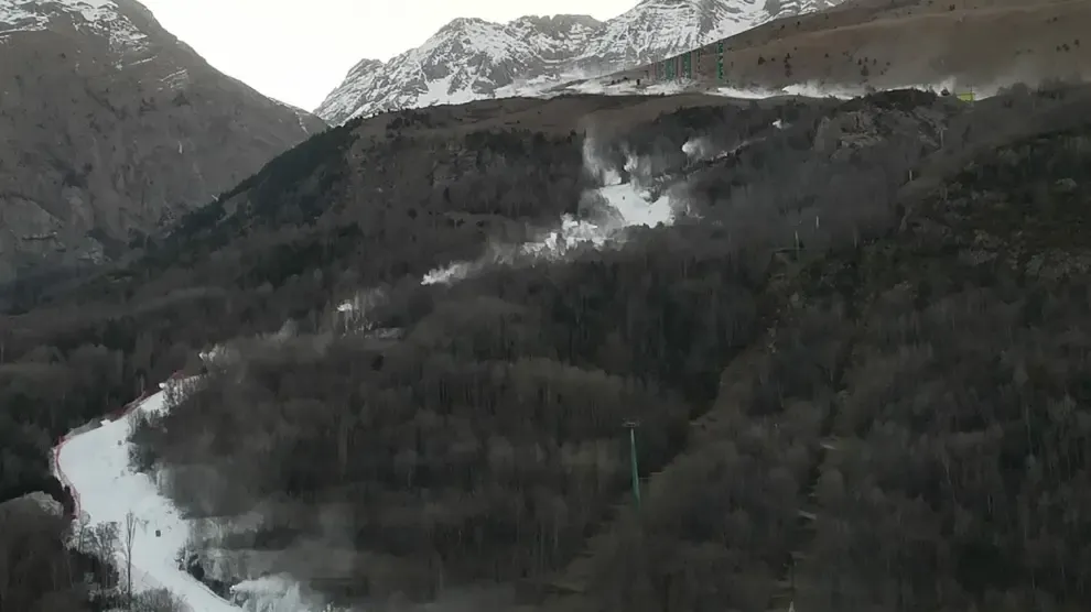 La ola polar desploma los mercurios hasta los 10 grados bajo cero en la provincia de Huesca
