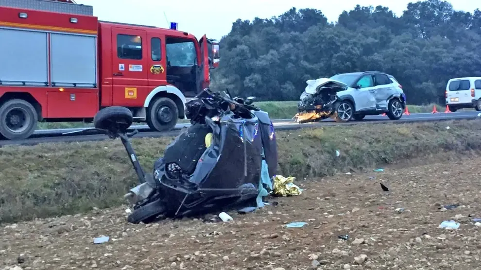 Aragón registró el año pasado 64 fallecidos en accidente de tráfico
