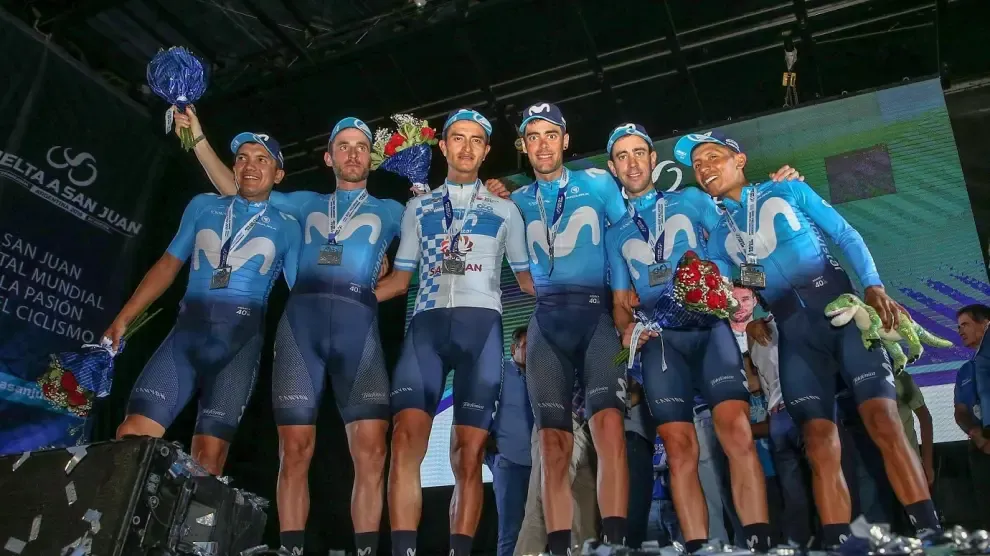 Movistar conquista la Vuelta San Juan con gran trabajo de Jorge Arcas