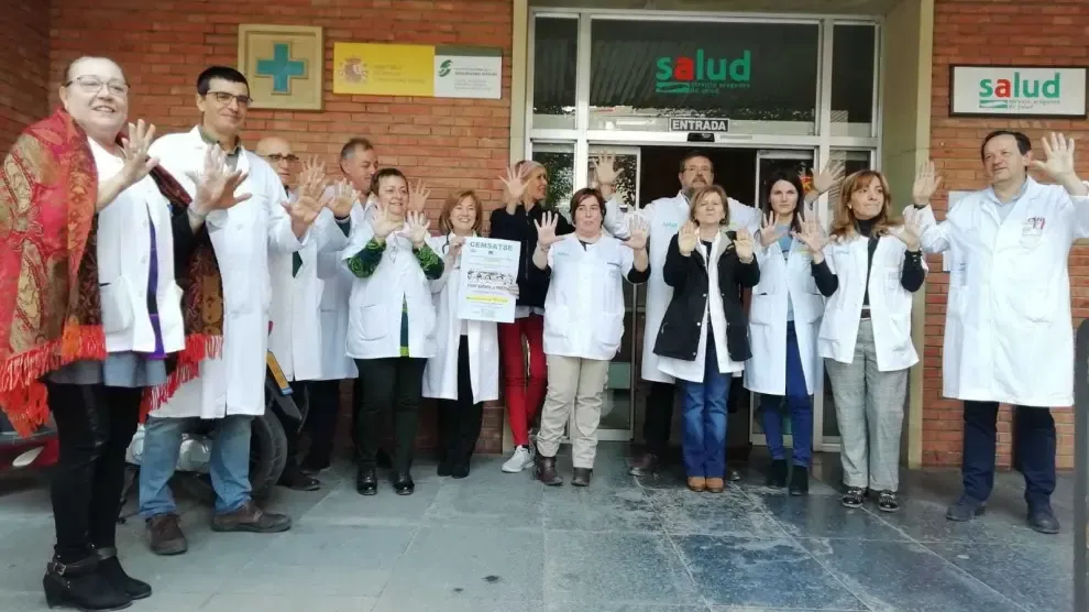 Los sanitarios piden reducir el cupo de pacientes en Barbastro y un médico más en Monzón