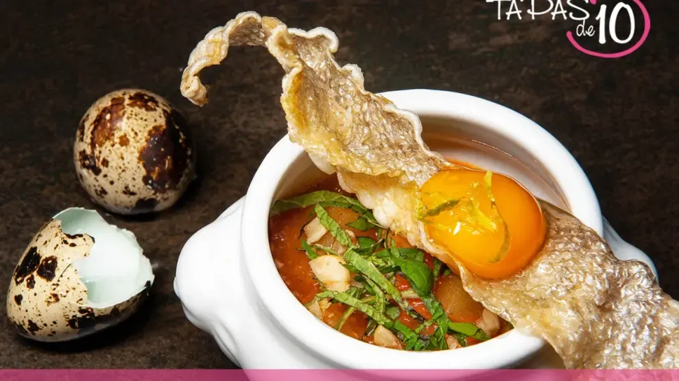 La elaboración Mami-Thai de trucha del Restaurante Ansils, mejor tapa de la Ribagorza