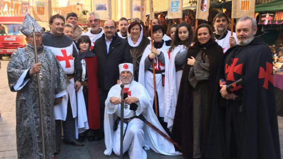 Una delegación de "templarios de Monzón" participará en Las Bodas de Isabel en Teruel