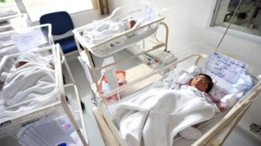 El número de partos en la provincia de Huesca en 2018 solo aumentó en el Hospital de Barbastro