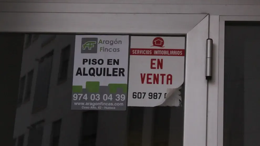 La compra de viviendas en la provincia de Huesca, aún a la mitad de los años precrisis