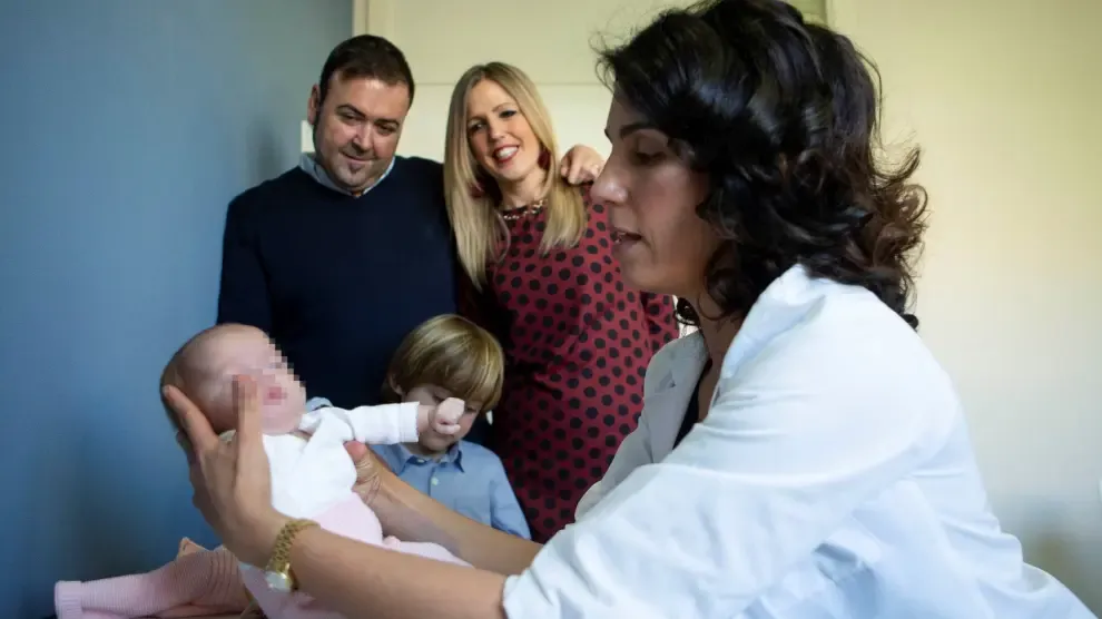 Una bebé aragonesa, "la más pequeña del mundo" en ser operada de corazón