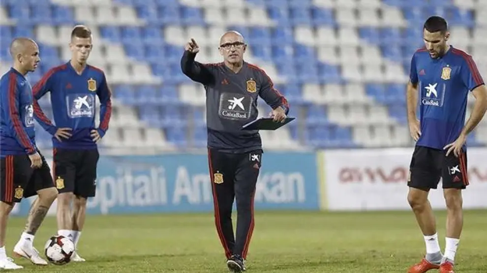 Luis de la Fuente, seleccionador Sub-21 de España: “El Huesca tiene opciones de salvación”
