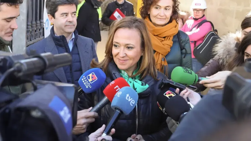 Aragón tacha de "falacias" las palabras de Borrás sobre los bienes de Sijena