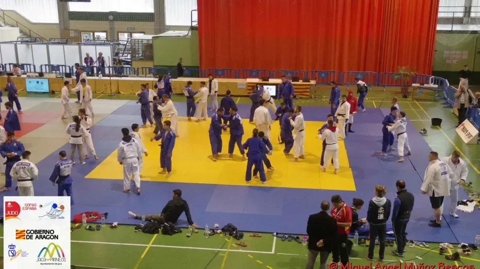 Huesca se va a convertir en el epicentro del judo nacional el próximo fin de semana