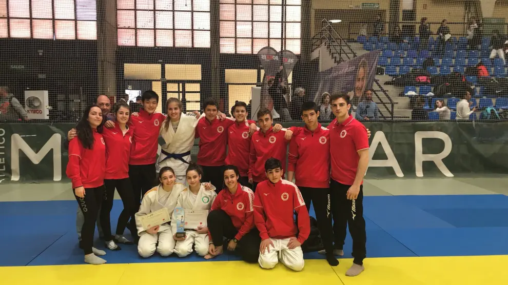 Judo Binéfar, Judo Huesca y Escuela Ibón participan en la Copa de España