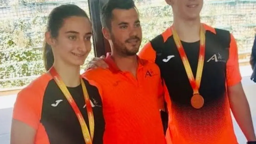 Seis medallas para los cadetes altoaragoneses en el Campeonato de España de atletismo
